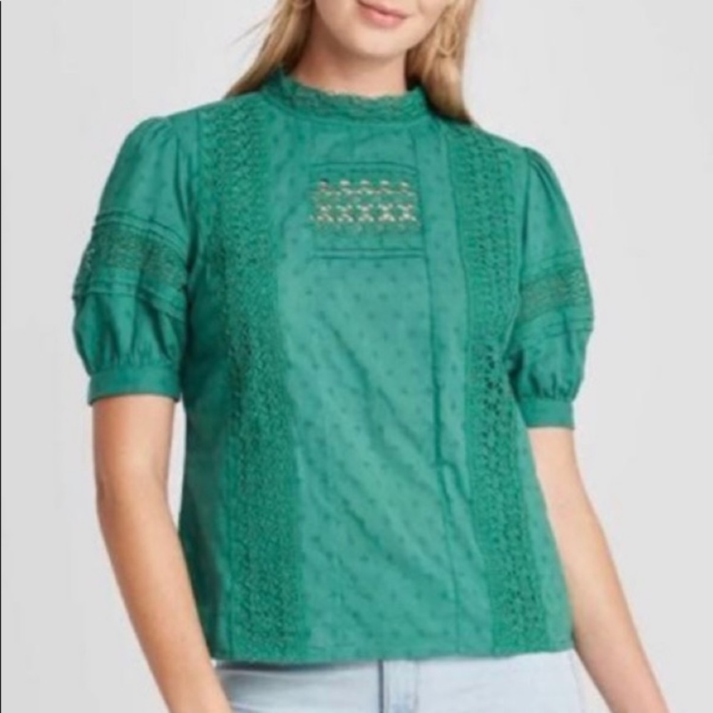 Women’s Teal Blouse